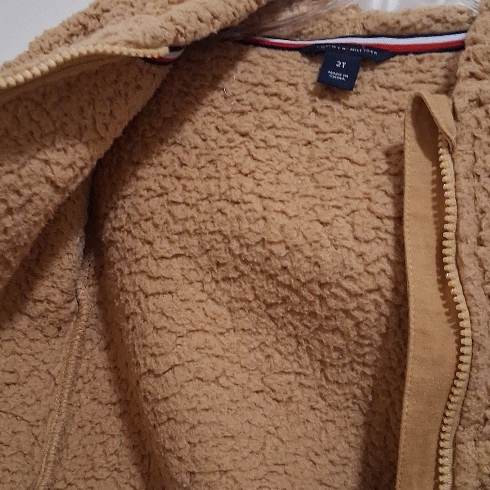 Pre-owned Tommy Hilfiger Little Girls Sherpa Size 2T - Picture 8 of 8